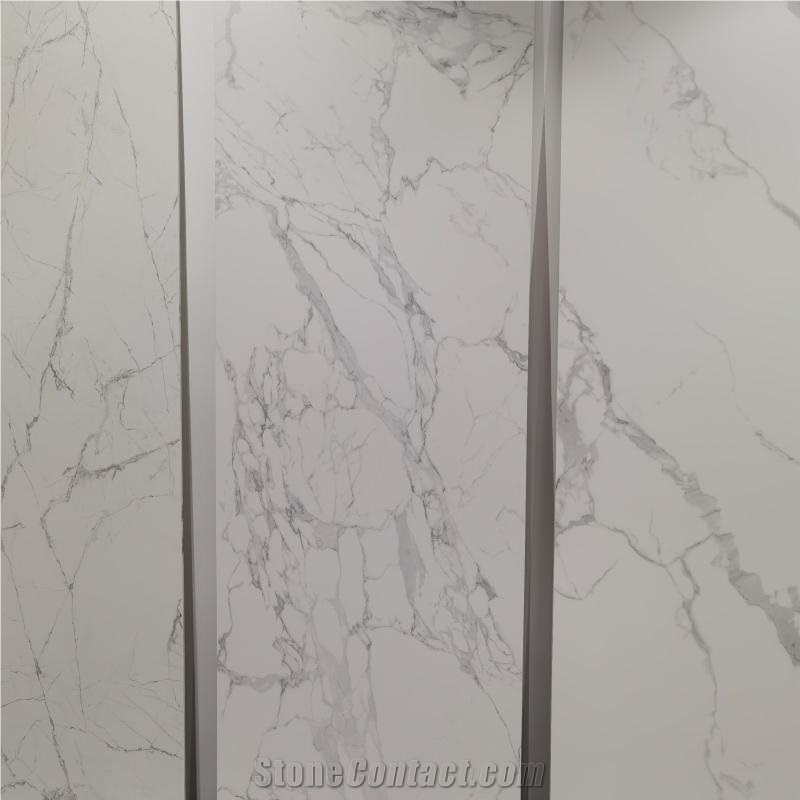 Home White Waterproof Sintered Stone Slabs