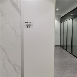 Home White Waterproof Sintered Stone Slabs