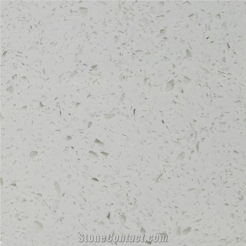 Indoor Decoration Artificial Crystal White Quartz Slabs