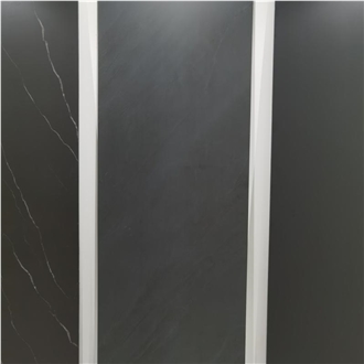 Matt Black Artificial  Sintered Stone Slabs