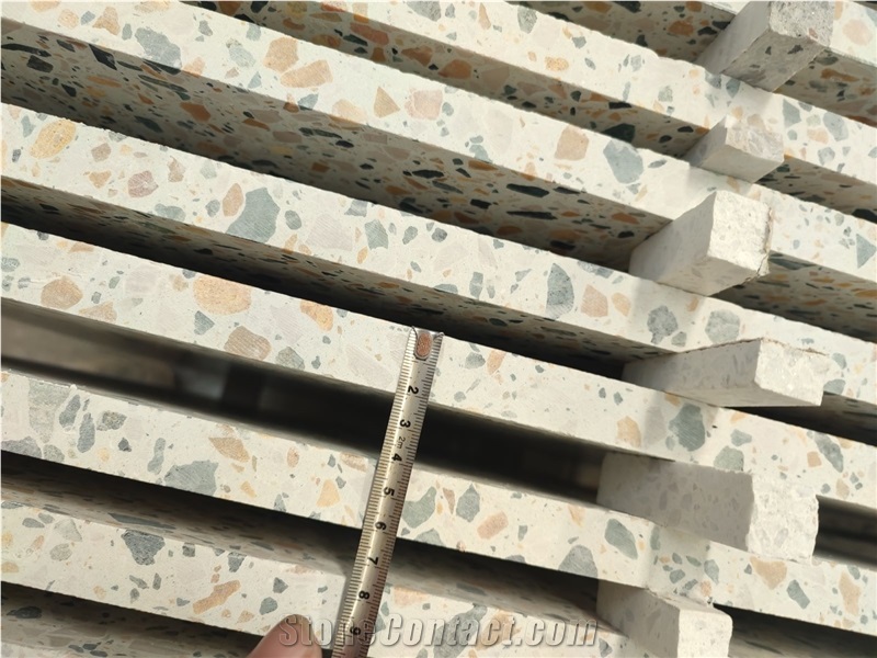 Modern Design Polished Artificial Terrazzo Tiles