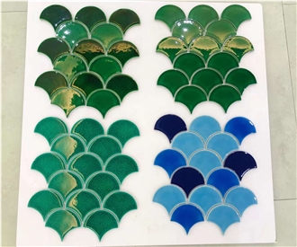 Mulited Colors Glass Mosaic Tiles