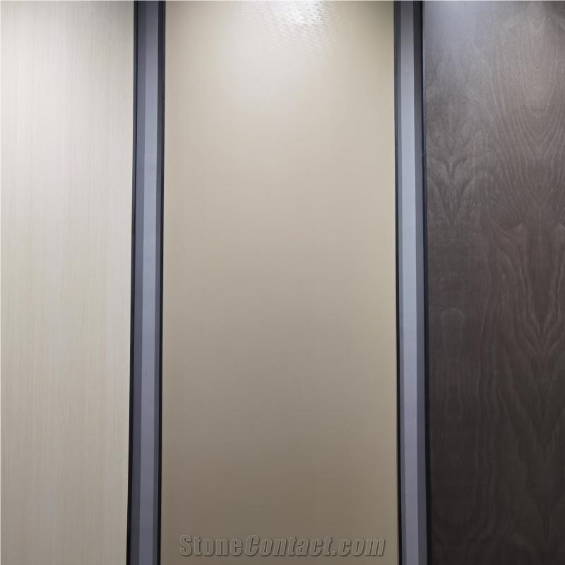 Solid Grey Color Artficial Sintered Stone Slabs
