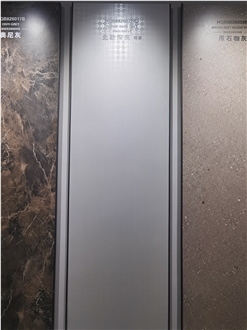 Solid Grey Color Artficial Sintered Stone Slabs