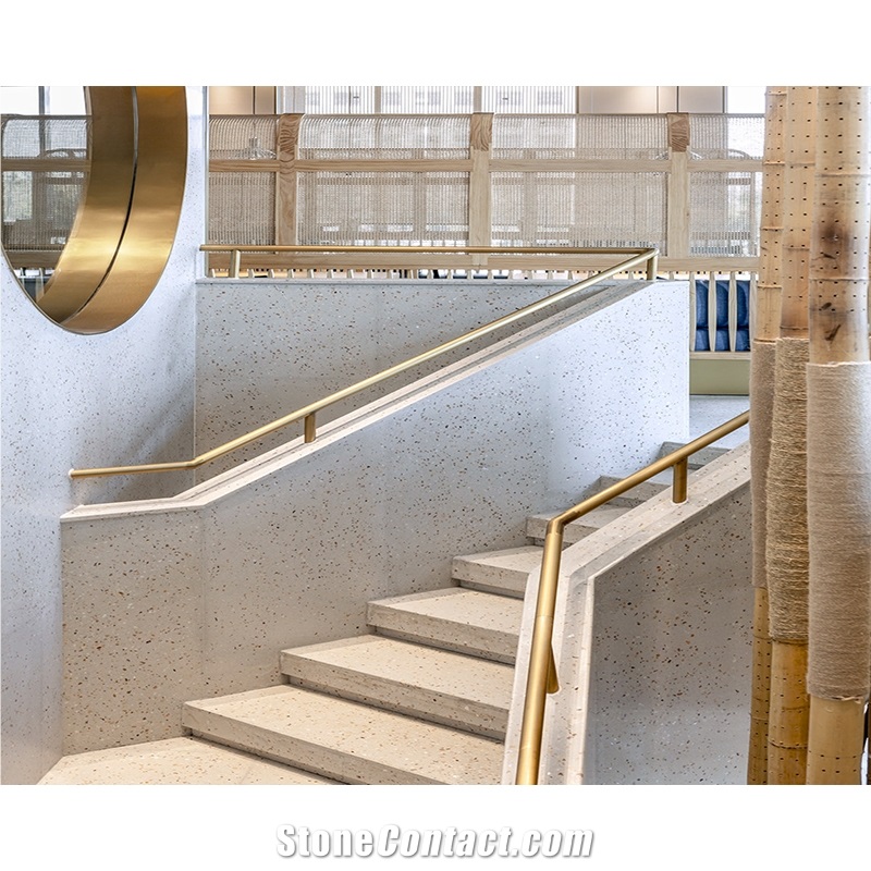Terrazzo Stair Steps And Risers
