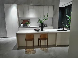 White Artificial Stone Kitchen Countertops