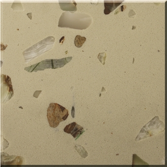 Yellow Terrazzo Slabs For Indoor Decoration