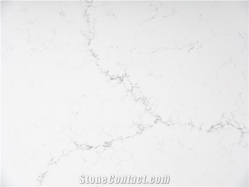 APM308 Quartz Slabs Marble Veins