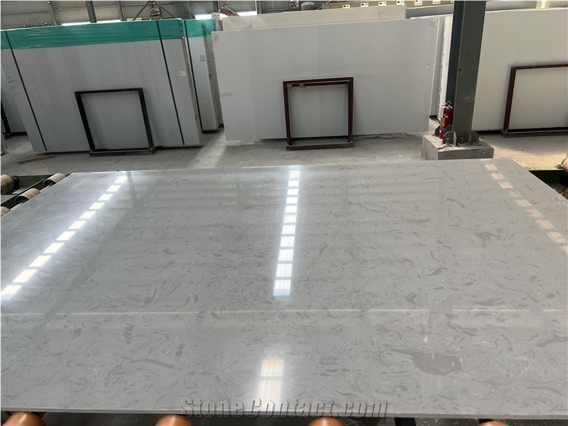 Caesar Grey Agglomerate Marble  Engineered Stone