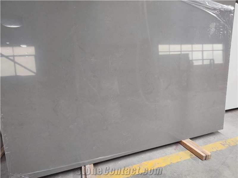 Caesar Grey Agglomerate Marble  Engineered Stone