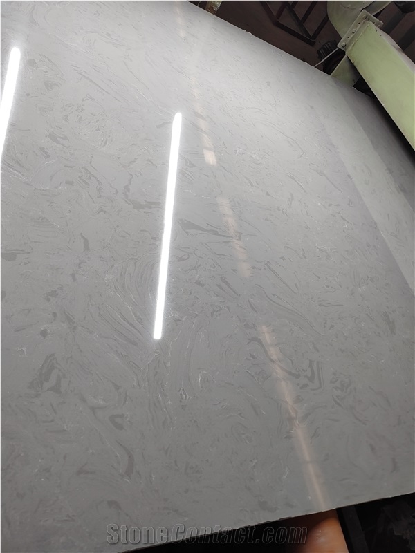 Caesar Grey Agglomerate Marble  Engineered Stone