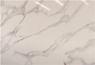 Calacatta Gold 3D Printed Quartz Engineered Stone Slabs Calacatta Gold 3D Printed Quartz Engineered Stone Slabs