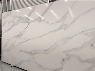 Calacatta Gold 3D Printed Quartz Engineered Stone Slabs