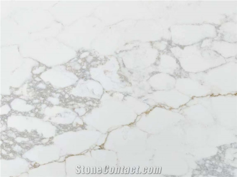 Calacatta Gold Quartz Engineered Stone Slabs