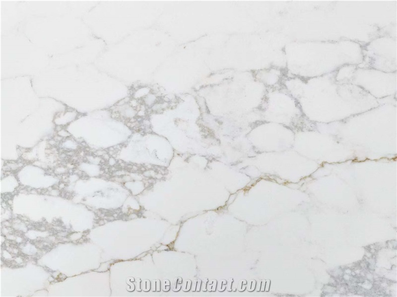 Calacatta Gold Quartz Engineered Stone Slabs
