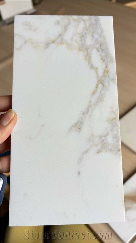 Calacatta Gold Quartz Engineered Stone Slabs