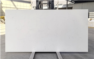 Cararra White Quartz Artificial Stone Slabs