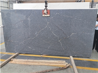 Premium Parisien Bleu Quartz  Engineered Stone Slabs