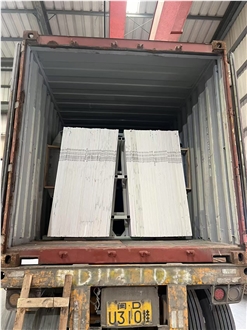 R8002 Printed White Quartz Slabs