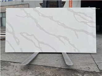 SD8001 Classic Calacatta Gold Quartz Slabs