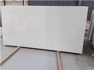 Super White Quartz Artificial Stone Slabs Engineered