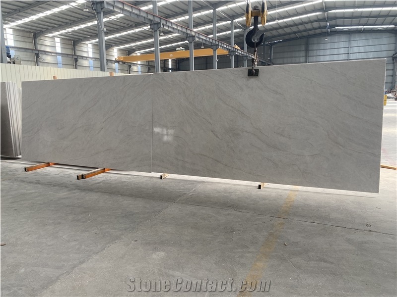 Taj Mahal 3D Printed Quartz Slab Engineered Stone