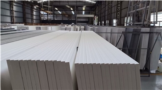 White Carrara Quartz Slabs With Top Quality