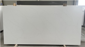White Quartz Slabs AP305 Marble Veins