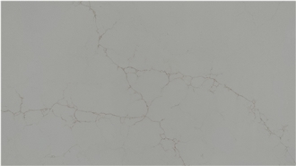 White Quartz Slabs AP305 Marble Veins