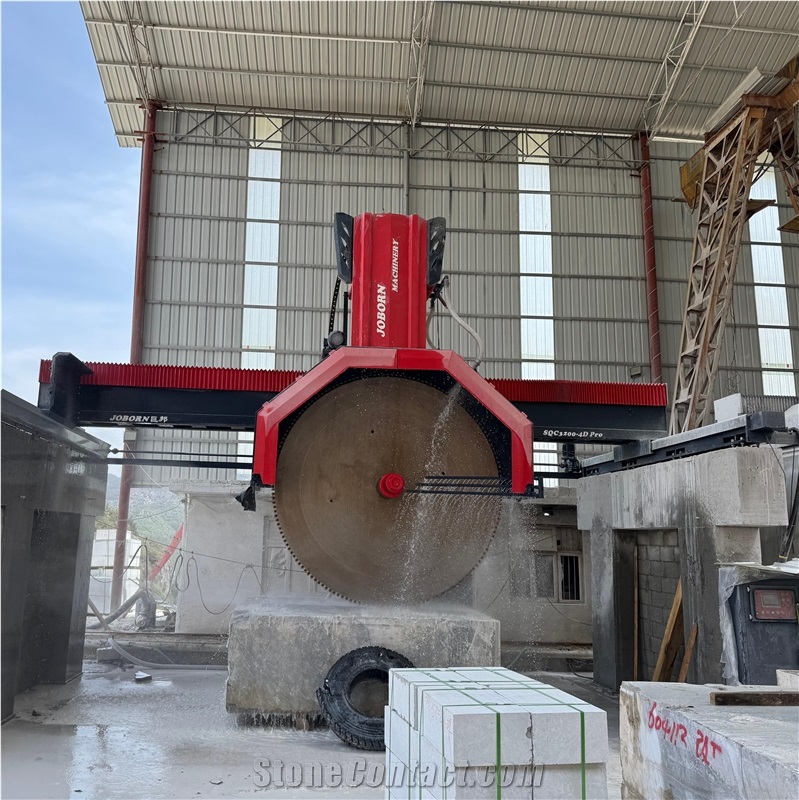 Giant Disc Bridge Saw Machine  For Cutting And Trimming Stone Blocks
