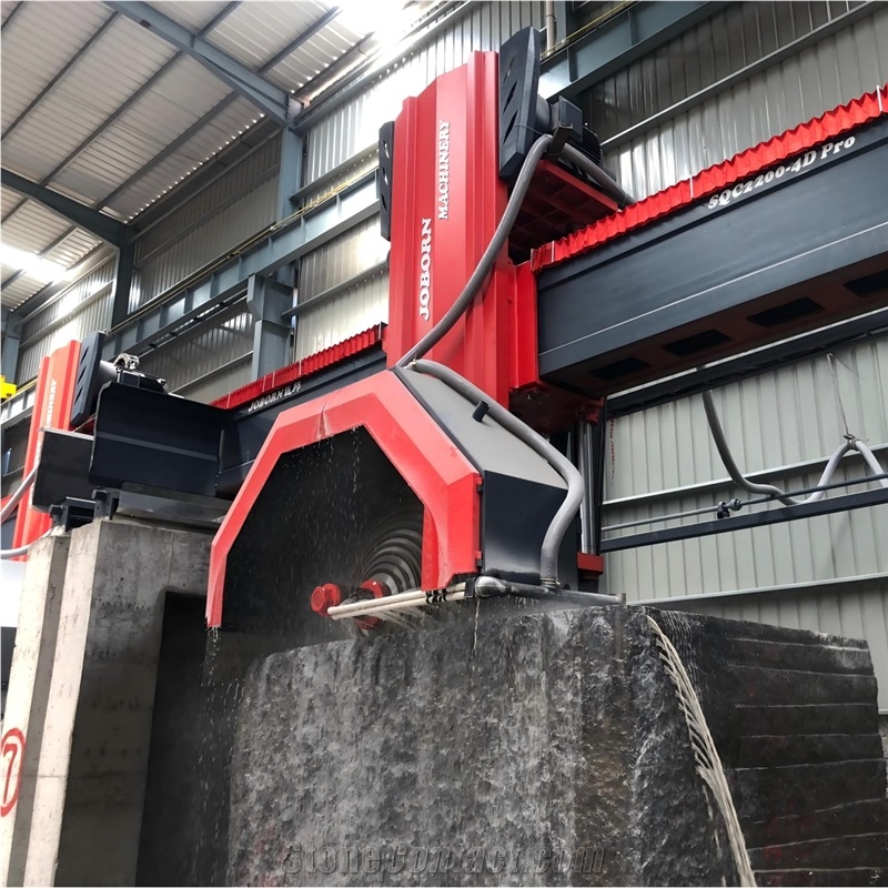Multi Blade Giant Disc Saw Stone Block Cutting Machine (Max 18 Blades)