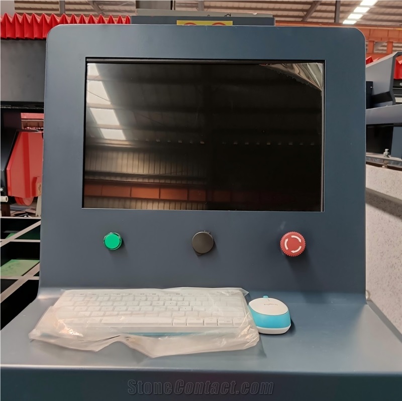 Two Heads Four Blades CNC Bridge Saw Stone Profiling Molding Machine