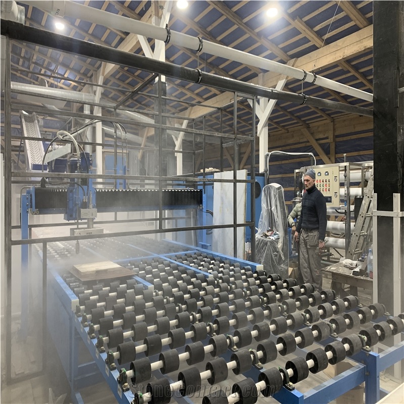1500 Bar Hydro Stone Texture Processing Water Blast Machine