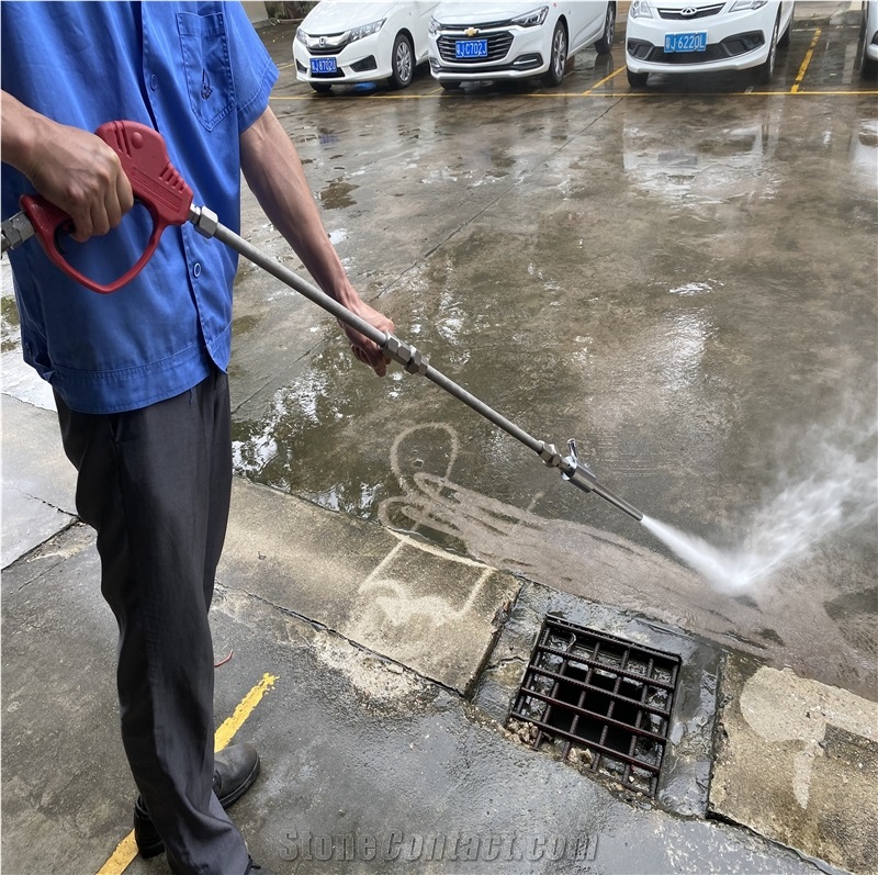 500 Bar Water Blast Cleaning Machine High Pressure Hydro Blasting