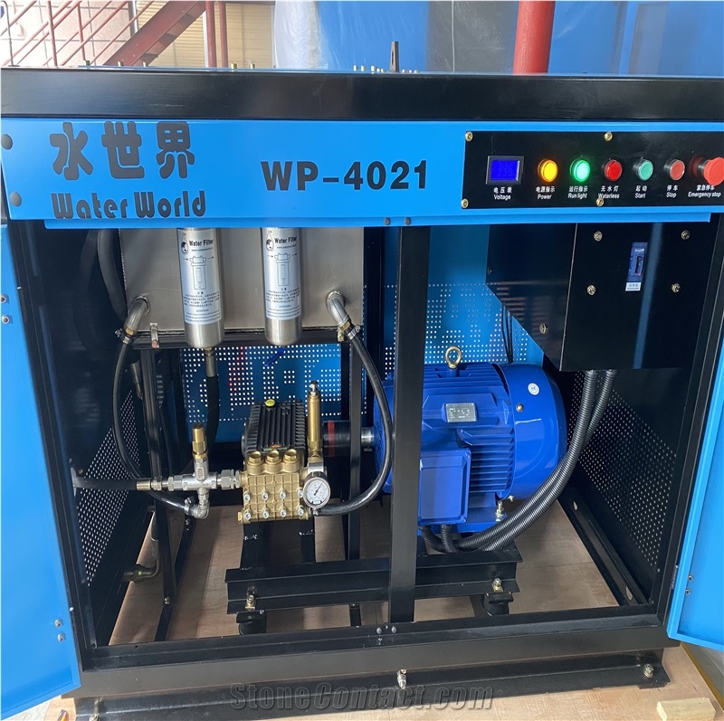 500 Bar Water Blast Cleaning Machine High Pressure Hydro Blasting