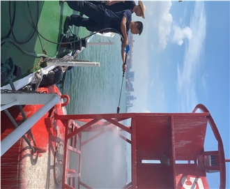 Gasoline Outdoor High Pressure Water Hydro Blasting Machine 350Bar