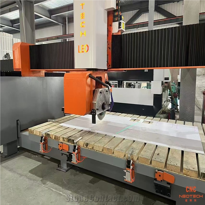 CHEERSURE LEO 5 Axis CNC Bridge Saw Cutting Machine