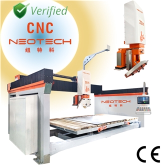 NEOTECH ZEUS CNC 5 Axis Bridge Saw Machine