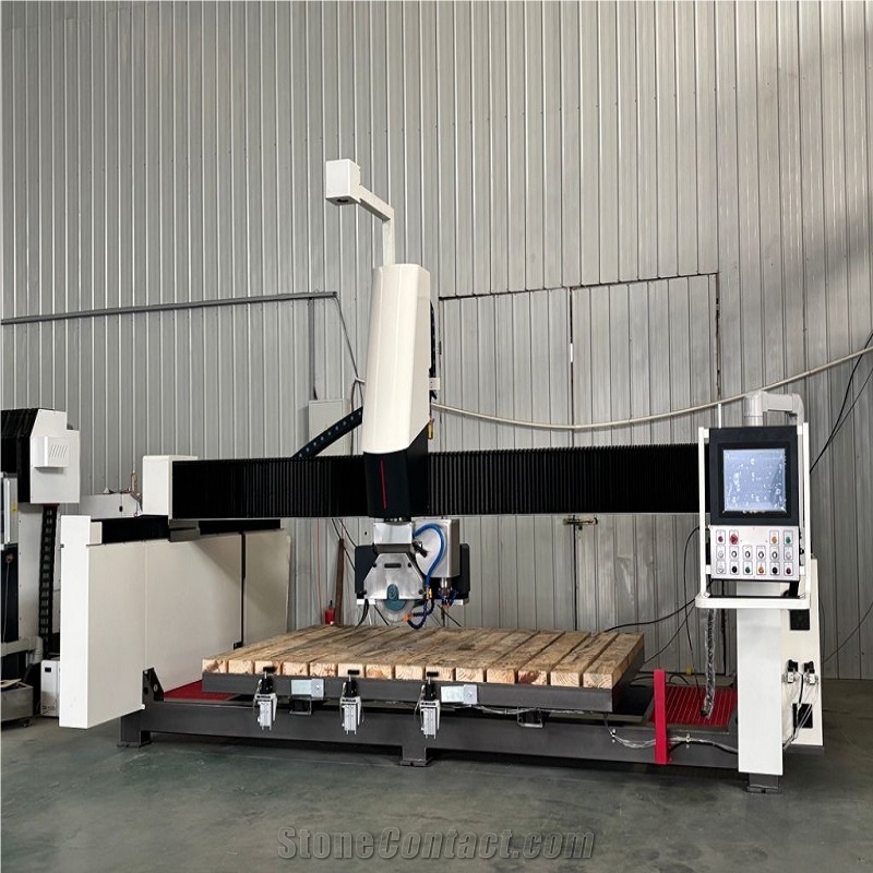 4 Axis CNC Bridge Saw Four-Axis Cutting Machine IK-3220-400