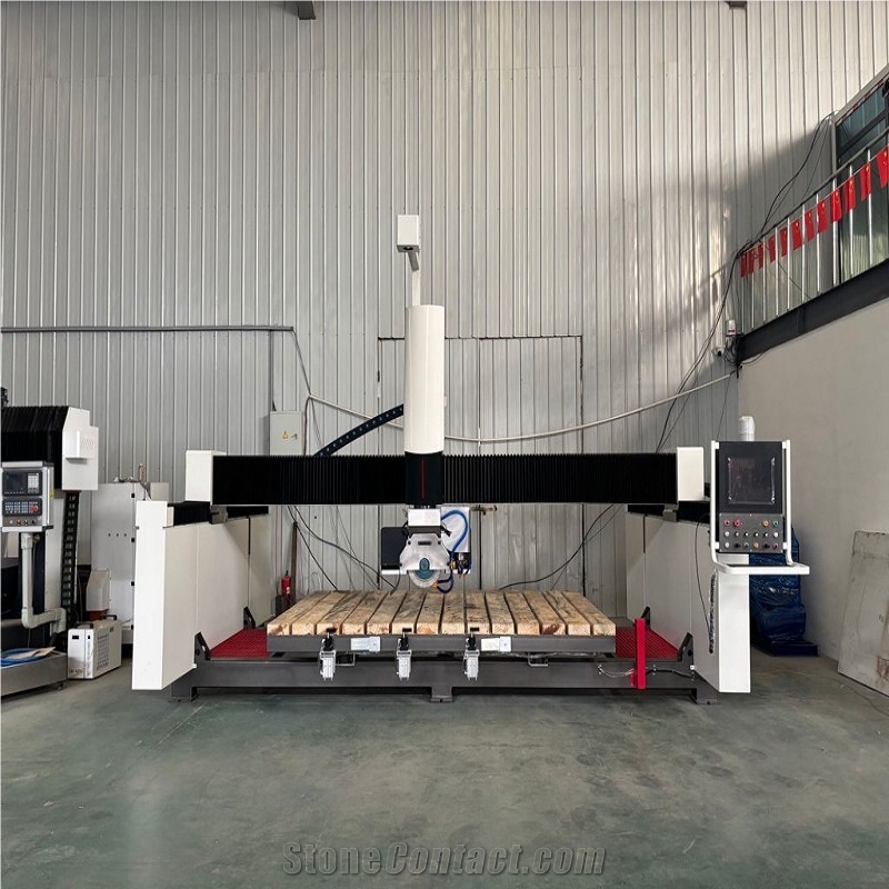 4 Axis CNC Bridge Saw Four-Axis Cutting Machine IK-3220-400