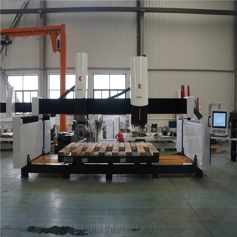 Cutting And Edging CNC Work Center Industrial Stone Cutting Machine