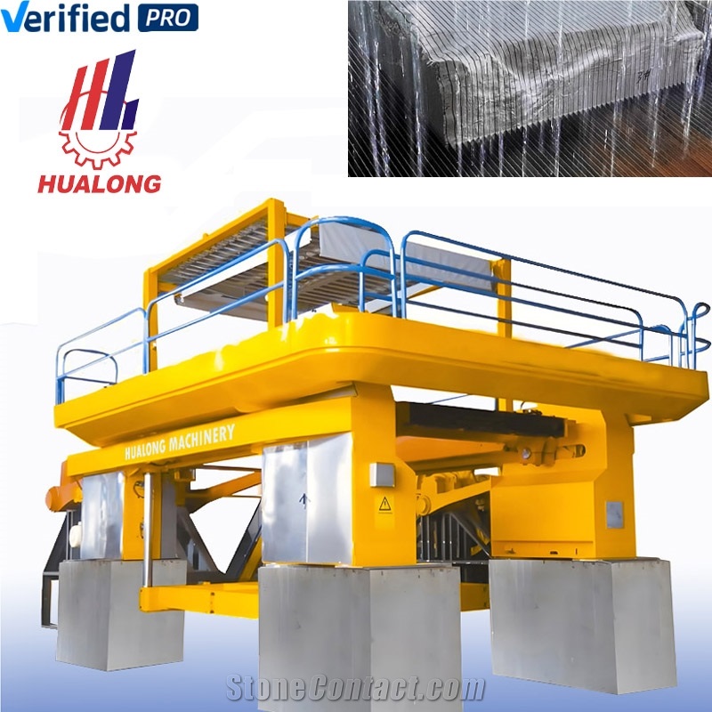 Battle-Proven Multi Blade Gang Saw For Marble Block Cutting