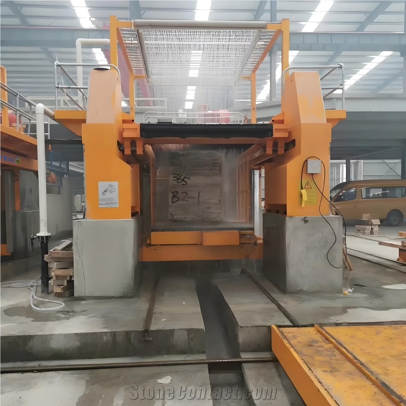 Battle-Proven Multi Blade Gang Saw For Marble Block Cutting
