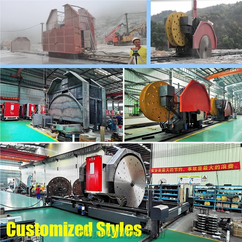High-Efficiency Double Blade Granite Quarrying Machine /Stone Mining Cutter