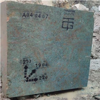 Firoozeh Turquoise Granite Blocks