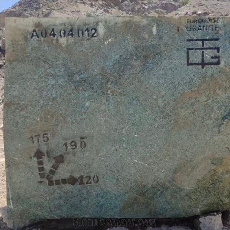 Turquoise Granite Blocks - Quarry Price