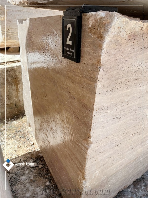 Beige Travertine  Blocks