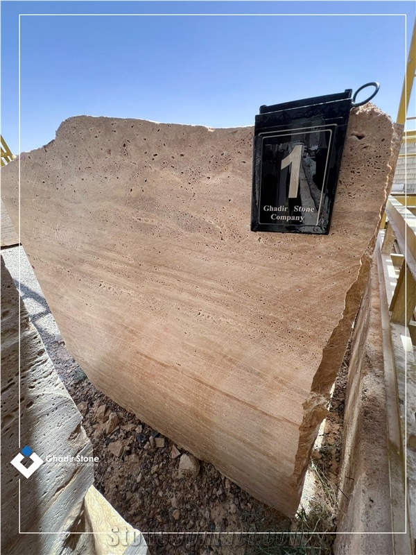 Beige Travertine  Blocks