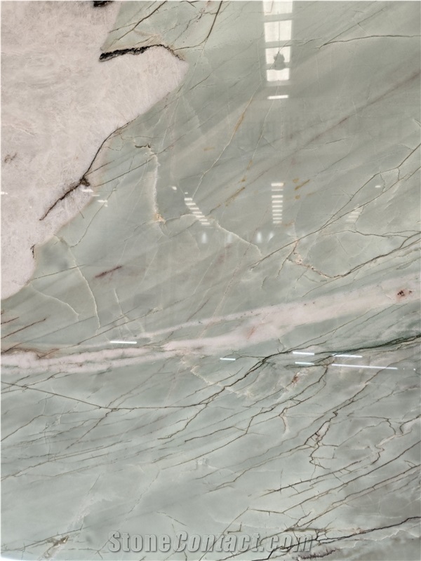 Beautiful Cristallo Tiffany Quartzite Slabs Tiles