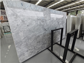 Brazil  Calacatta Grey Veins White Quartzite Slabs Tiles
